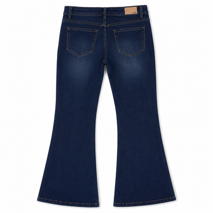Women's Premium Lace-Up Denim Jeans