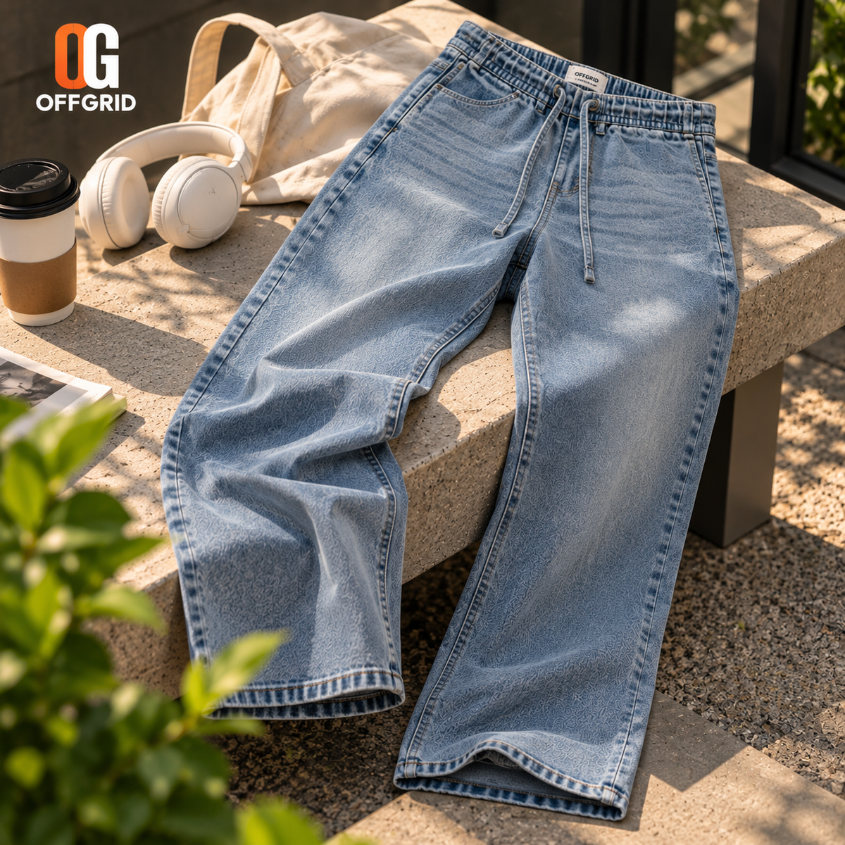 Women's Stylish Cargo Denim Jeans